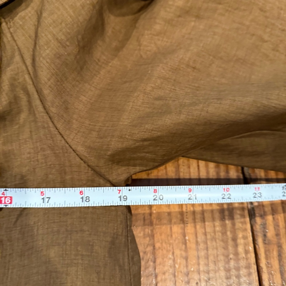 Vintage J. Gallery Petite Brown Trench Coat Removable Liner Made in Korea Size 2 - Picture 9 of 12